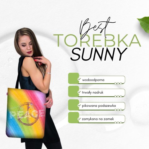 Torebka płócienna SUNNY - Peace Torebka płócienna SUNNY - Peace