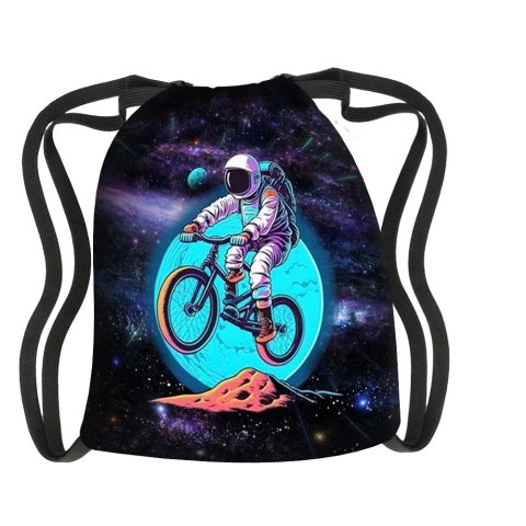 Wodoodporny, lekki Worek - Plecak miejski z nadrukiem - Space Jump Wodoodporny, lekki Worek - Plecak miejski z nadrukiem - Space Jump
