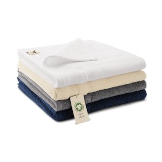 Ręcznik duży unisex Organic (GOTS) (biały)