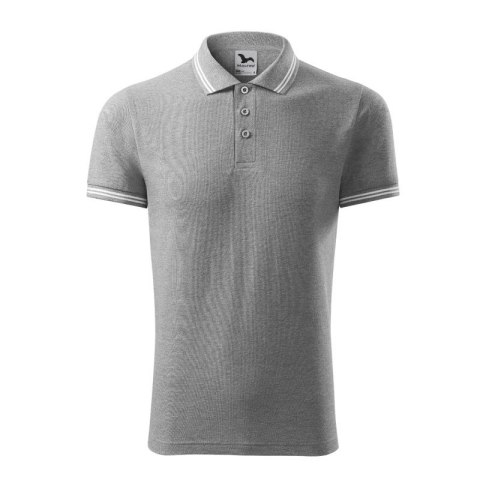 Koszulka polo Malfini Urban M MLI-21912 ciemnoszary melanż