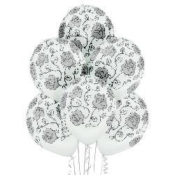 Balony Róże 6 szt. BN06-338 Balony Róże 6 szt. BN06-338