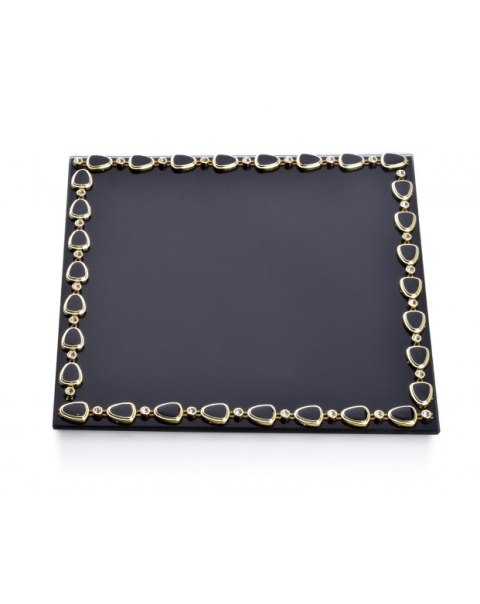 ELIA BLACK podstawka 20x20xh1cm ELIA BLACK podstawka 20x20xh1cm