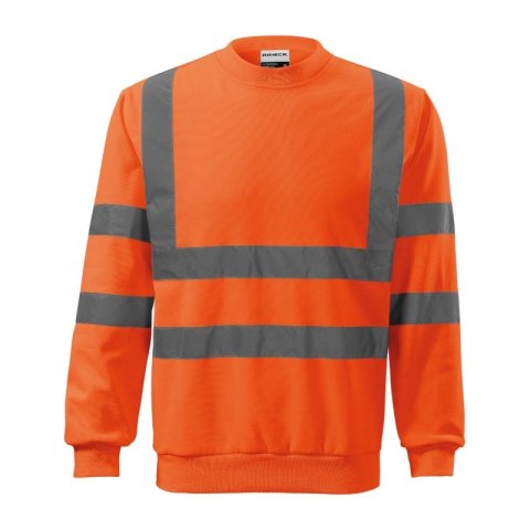 Bluza Rimeck HV Essential M MLI-4V698 fluorescencyjny pomarańczowy