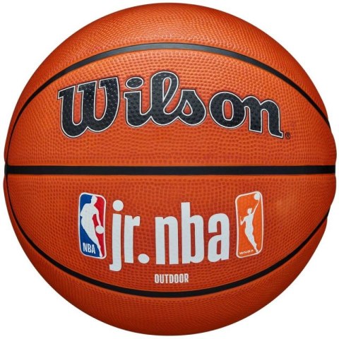 Piłka do koszykówki Wilson Jr NBA Logo Auth Outdoor WZ3011801XB6 Piłka do koszykówki Wilson Jr NBA Logo Auth Outdoor WZ3011801XB6