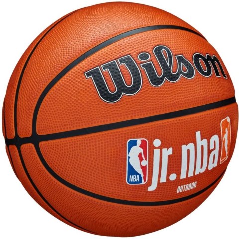 Piłka do koszykówki Wilson Jr NBA Logo Auth Outdoor WZ3011801XB6 Piłka do koszykówki Wilson Jr NBA Logo Auth Outdoor WZ3011801XB6