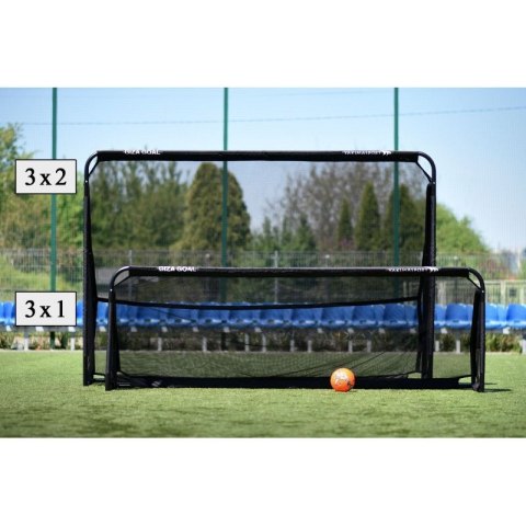 Bramka piłkarska GIZA Skrzat 3x1m 300cm x 100cm Bramka piłkarska GIZA Skrzat 3x1m 300cm x 100cm