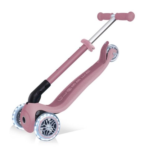 Hulajnoga 3-kołowa Globber Foldable Lights ECOlogic Berry 692-510 Hulajnoga 3-kołowa Globber Foldable Lights ECOlogic Berry 692-510
