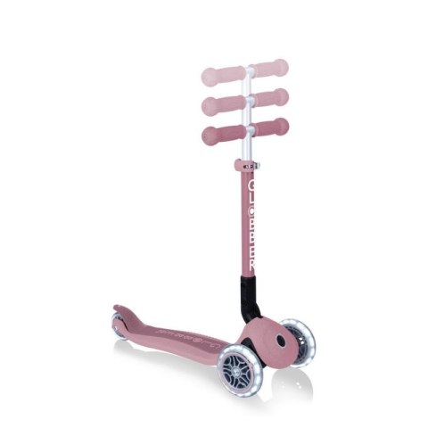 Hulajnoga 3-kołowa Globber Foldable Lights ECOlogic Berry 692-510 Hulajnoga 3-kołowa Globber Foldable Lights ECOlogic Berry 692-510