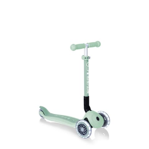 Hulajnoga 3-kołowa Globber Foldable Lights ECOlogic Pistachio Jr 692-505 Hulajnoga 3-kołowa Globber Foldable Lights ECOlogic Pistachio Jr 692-505