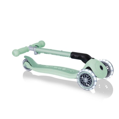 Hulajnoga 3-kołowa Globber Foldable Lights ECOlogic Pistachio Jr 692-505 Hulajnoga 3-kołowa Globber Foldable Lights ECOlogic Pistachio Jr 692-505