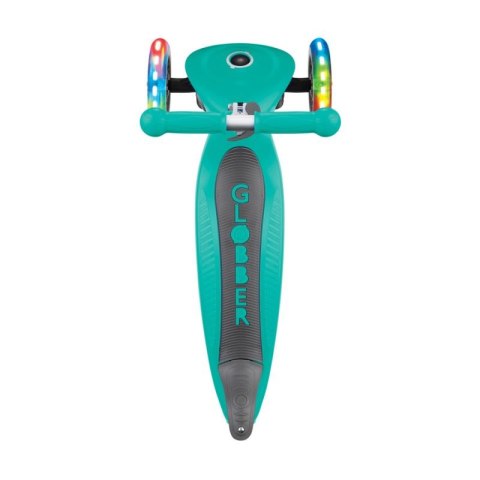 Hulajnoga 3-kołowa Globber Foldable Lights Emerald Green Jr 437-107 Hulajnoga 3-kołowa Globber Foldable Lights Emerald Green Jr 437-107