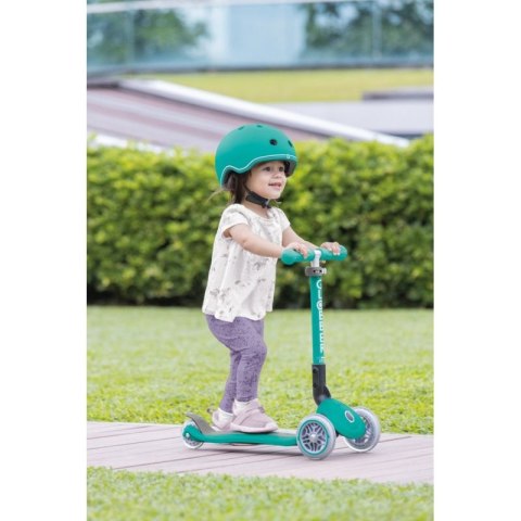 Hulajnoga 3-kołowa Globber Foldable Lights Emerald Green Jr 437-107 Hulajnoga 3-kołowa Globber Foldable Lights Emerald Green Jr 437-107