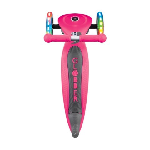 Hulajnoga 3-kołowa Globber Foldable Lights Fuchsia Jr 437-110 Hulajnoga 3-kołowa Globber Foldable Lights Fuchsia Jr 437-110