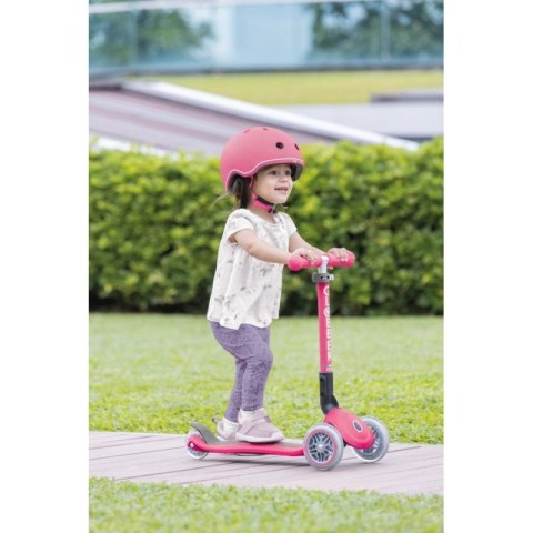 Hulajnoga 3-kołowa Globber Foldable Lights Fuchsia Jr 437-110 Hulajnoga 3-kołowa Globber Foldable Lights Fuchsia Jr 437-110
