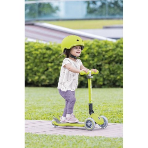 Hulajnoga 3-kołowa Globber Foldable Lights Lime Green Jr 437-106 Hulajnoga 3-kołowa Globber Foldable Lights Lime Green Jr 437-106