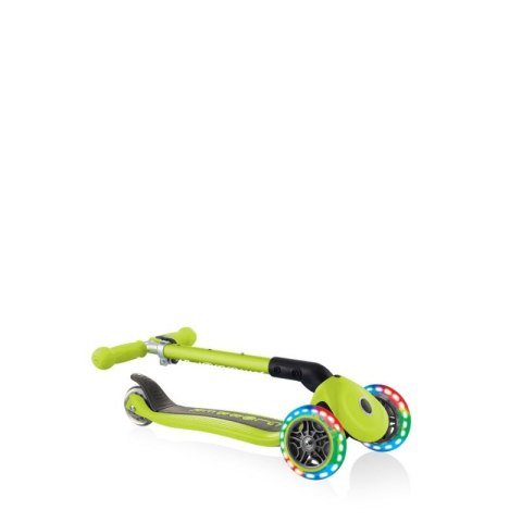 Hulajnoga 3-kołowa Globber Foldable Lights Lime Green Jr 437-106 Hulajnoga 3-kołowa Globber Foldable Lights Lime Green Jr 437-106