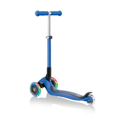Hulajnoga 3-kołowa Globber Foldable Lights Navy Blue Jr 437-100 Hulajnoga 3-kołowa Globber Foldable Lights Navy Blue Jr 437-100