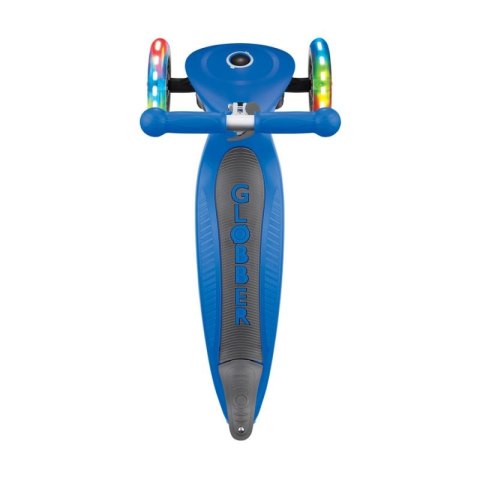 Hulajnoga 3-kołowa Globber Foldable Lights Navy Blue Jr 437-100 Hulajnoga 3-kołowa Globber Foldable Lights Navy Blue Jr 437-100