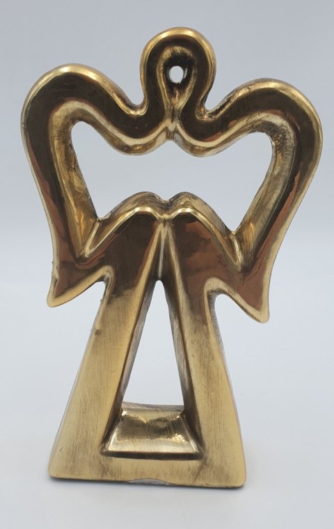 Anioł ceram 13cm złoty 12szt Anioł ceram 13cm złoty 12szt