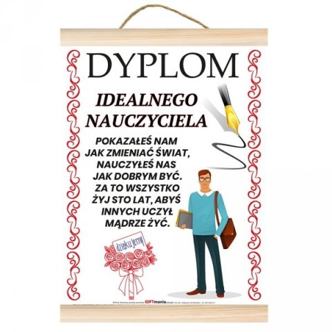 Dyplom IDEALNEGO NAUCZYCIELA Dyplom IDEALNEGO NAUCZYCIELA