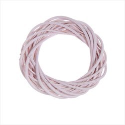 Wianek wiklinowy 20cm RÓŻOWY 129CAN12545-7PK Wianek wiklinowy 20cm RÓŻOWY 129CAN12545-7PK