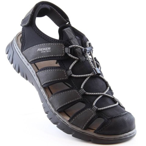 Sandały Rieker zabudowane M 26770-00 RKR584 Sandały Rieker zabudowane M 26770-00 RKR584