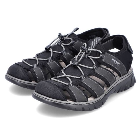 Sandały Rieker zabudowane M 26770-00 RKR584 Sandały Rieker zabudowane M 26770-00 RKR584