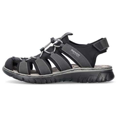 Sandały Rieker zabudowane M 26770-00 RKR584 Sandały Rieker zabudowane M 26770-00 RKR584