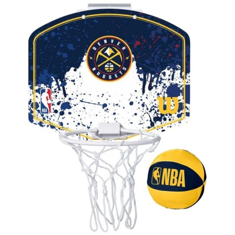 Tablica do koszykówki Wilson NBA Team Denver Nuggets Mini Hoop WTBA1302DEN Tablica do koszykówki Wilson NBA Team Denver Nuggets Mini Hoop WTBA1302DEN