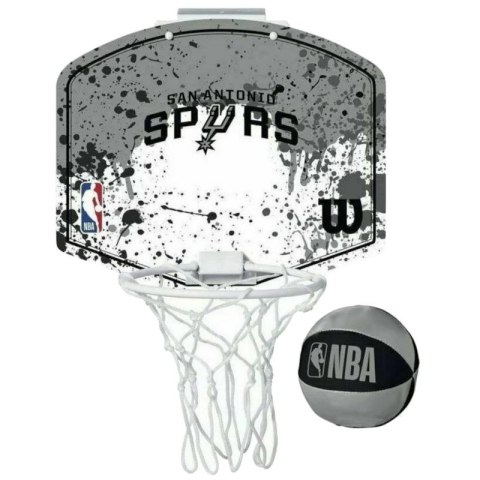 Tablica do koszykówki Wilson NBA Team San Antonio Spurs Mini Hoop WTBA1302SAN Tablica do koszykówki Wilson NBA Team San Antonio Spurs Mini Hoop WTBA1302SAN