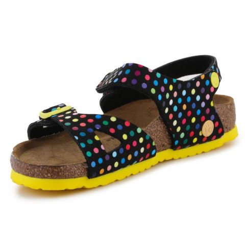 Sandały Birkenstock Colorado Rivet Logo Digital Dots Black Jr 1023611 Sandały Birkenstock Colorado Rivet Logo Digital Dots Black Jr 1023611