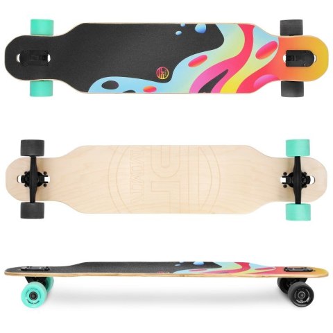 Deskorolka freeride longboard Spokey longbay pro 9506999000 940998 Deskorolka freeride longboard Spokey longbay pro 9506999000 940998