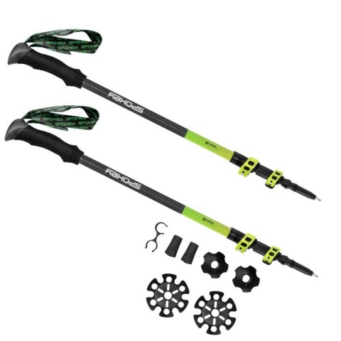 Kije trekkingowe Spokey Carbon SPK-940975 Kije trekkingowe Spokey Carbon SPK-940975
