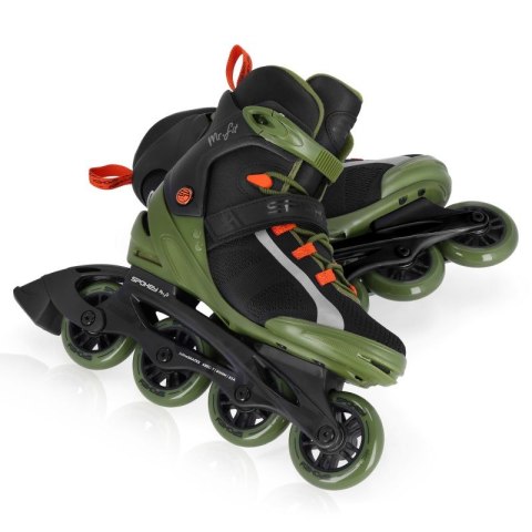 Łyżworolki Spokey MrFIT 41 GR M 940754 Łyżworolki Spokey MrFIT 41 GR M 940754