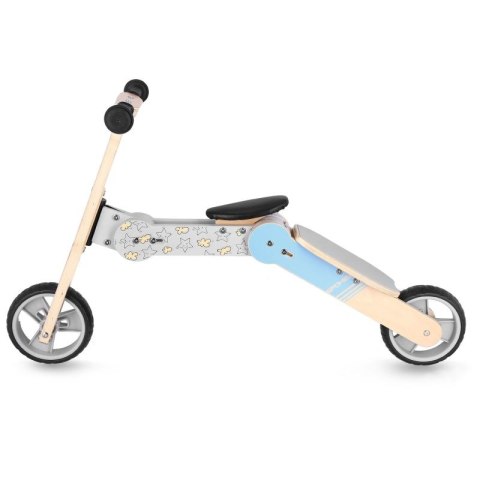 Rowerek biegowy i hulajnoga dziecięca 2w1 Spokey WOO-RIDE MULTI 940906 niebieski Rowerek biegowy i hulajnoga dziecięca 2w1 Spokey WOO-RIDE MULTI 940906 niebieski