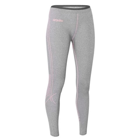 Bielizna termoaktywna Spokey Flora Set Lady Termo SM VT W 6114300000 szaro-różowa Bielizna termoaktywna Spokey Flora Set Lady Termo SM VT W 6114300000 szaro-różowa