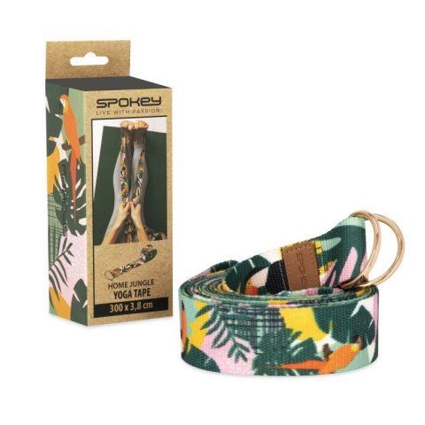 Pasek do jogi Spokey Home Jungle 941959 Pasek do jogi Spokey Home Jungle 941959