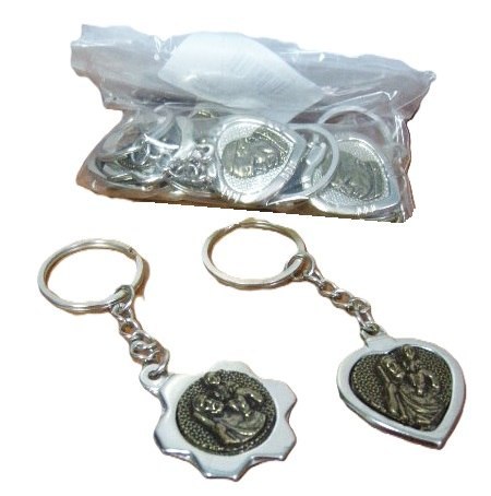 Brelok metalowy Św. Krzysztof 10 szt. Brelok metalowy Św. Krzysztof 10 szt.