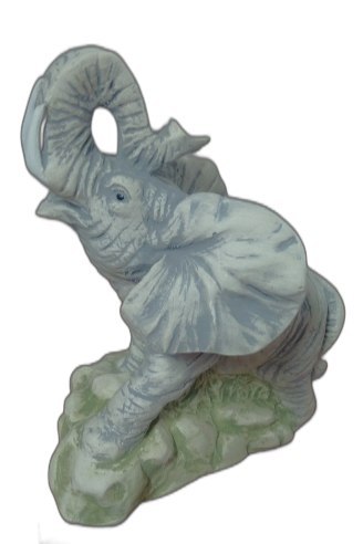 Figurka słoń mały kolor 18cm | 8033 Figurka słoń mały kolor 18cm | 8033