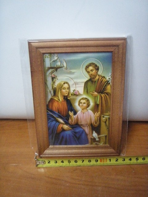 Obraz w drewnianej ramie 10/15 - religijny Mix Obraz w drewnianej ramie 10/15 - religijny Mix