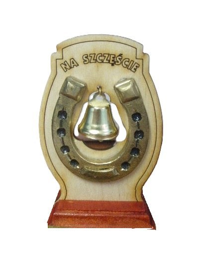 Podkowa dzwonek mini frez 12 x 7,5 cm NR52 Podkowa dzwonek mini frez 12 x 7,5 cm NR52