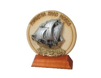 Stojak statek pamiątka znad morza - 9,5 x 9 cm NR.102 Stojak statek pamiątka znad morza - 9,5 x 9 cm NR.102