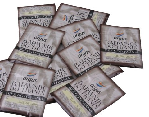 Barwnik do tkanin bez gotowania ARGUS czerwony 15 g Barwnik do tkanin bez gotowania ARGUS czerwony 15 g