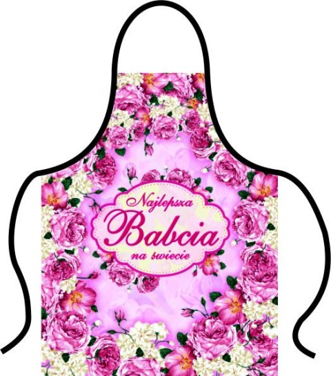 Fartuch premium Babcia piwonie | 05 Fartuch premium Babcia piwonie | 05