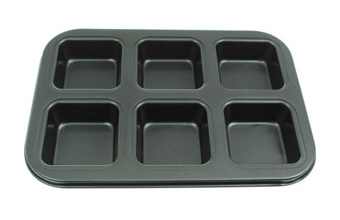 Forma blaszka do pieczenia ciastek 6,5 cm kwadrat 26x19 cm | BLS-143 Forma blaszka do pieczenia ciastek 6,5 cm kwadrat 26x19 cm | BLS-143