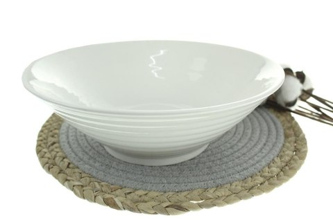 Miska ceramiczna tłoczona paski 23,5x8 cm CN-20106 Miska ceramiczna tłoczona paski 23,5x8 cm CN-20106