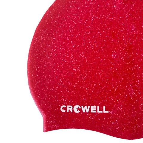 Czepek pływacki silikonowy Crowell Recycling Pearl czerwony kol.9 Czepek pływacki silikonowy Crowell Recycling Pearl czerwony kol.9
