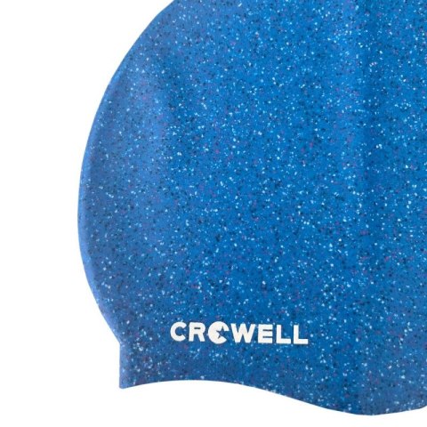 Czepek pływacki silikonowy Crowell Recycling Pearl niebieski kol.5 Czepek pływacki silikonowy Crowell Recycling Pearl niebieski kol.5