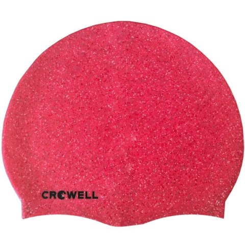 Czepek pływacki silikonowy Crowell Recycling Pearl różowy kol.3 Czepek pływacki silikonowy Crowell Recycling Pearl różowy kol.3