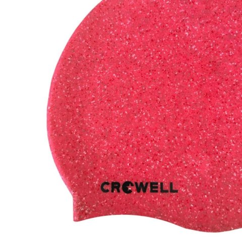 Czepek pływacki silikonowy Crowell Recycling Pearl różowy kol.3 Czepek pływacki silikonowy Crowell Recycling Pearl różowy kol.3